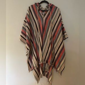 Free People One size poncho New without tags